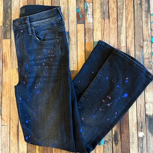 MOTHER The Insider Ankle Jeans Sz 25 *NWOT* “Rain City Lights” - Picture 8 of 9